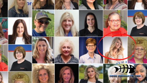 a collage of portraits of women in pressure washing