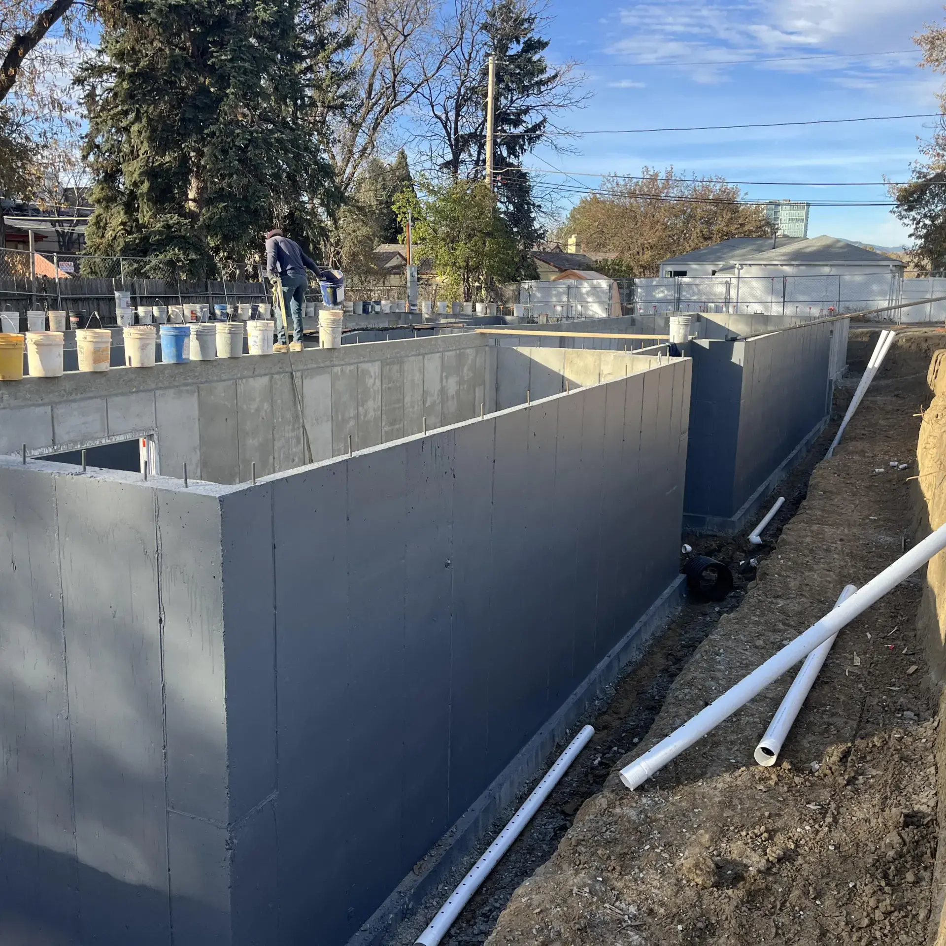 a building under construction