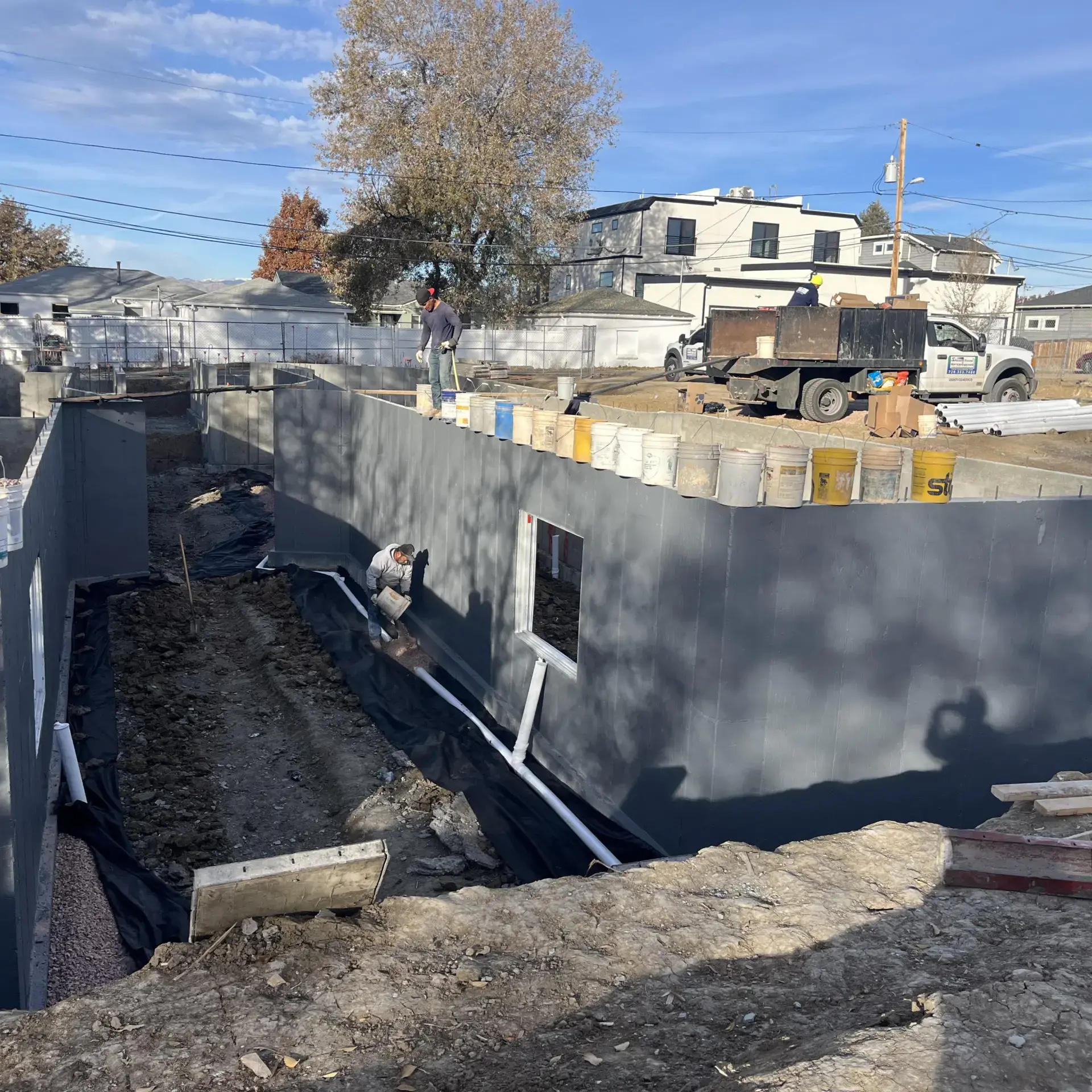 a building under construction